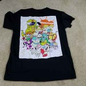 Nwot 90s Nickelodeon T Shirt Group Logo Tee